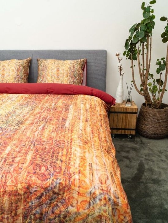 Dekbedovertrek Shinto rood 240x220
