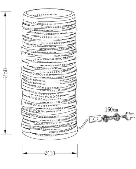 Tafellamp E27 Keramiek