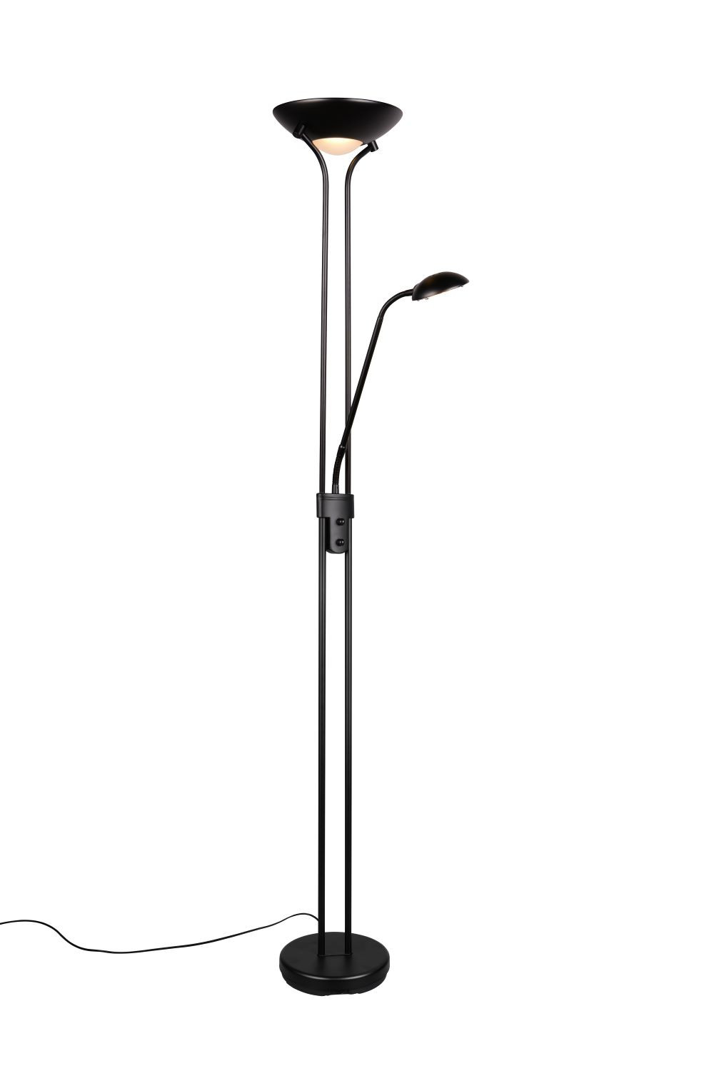 SPOCK R42292132 Vloerlamp 19+5w 2200+500lm 3000k Zwart