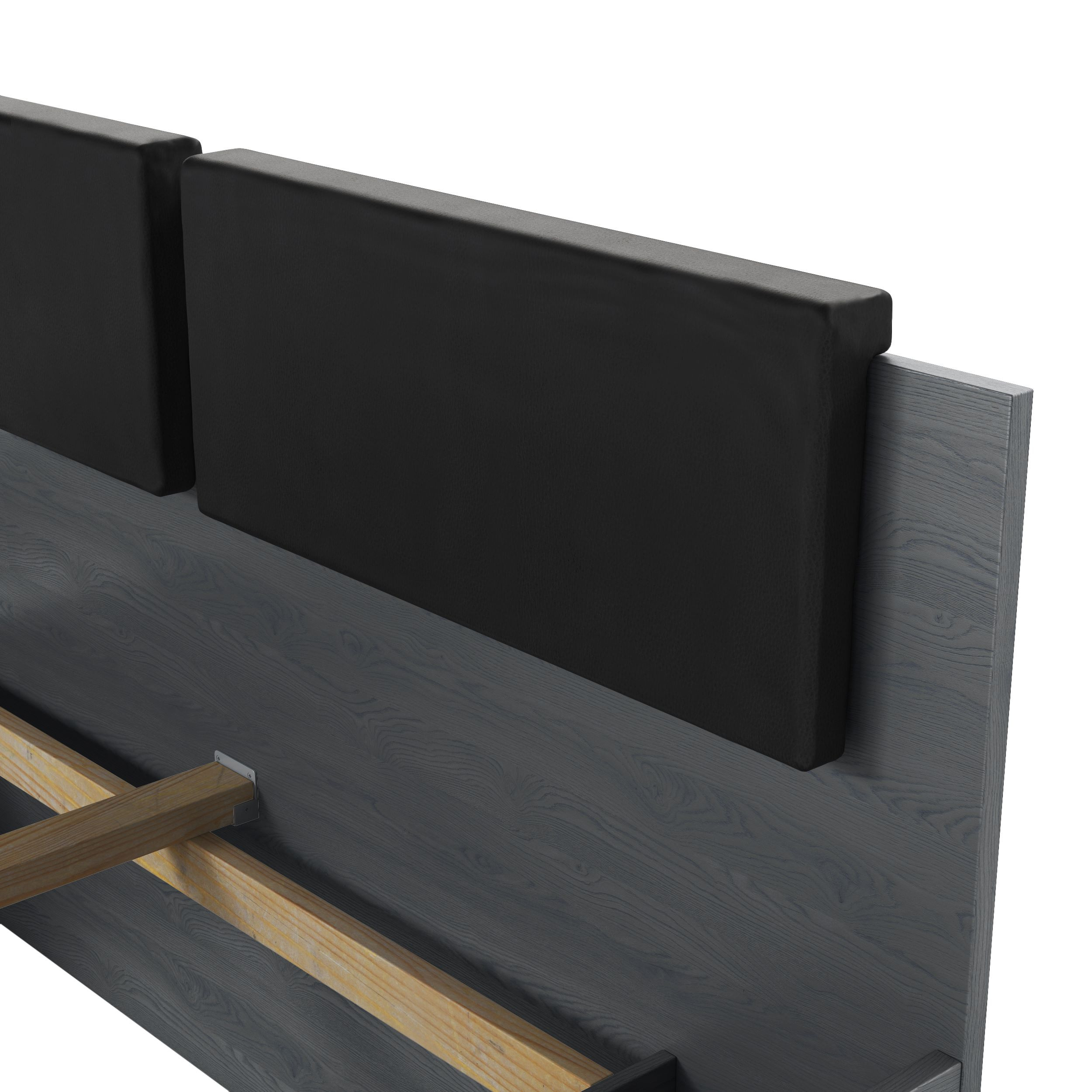 Bed Guillermo 160x200 carbon