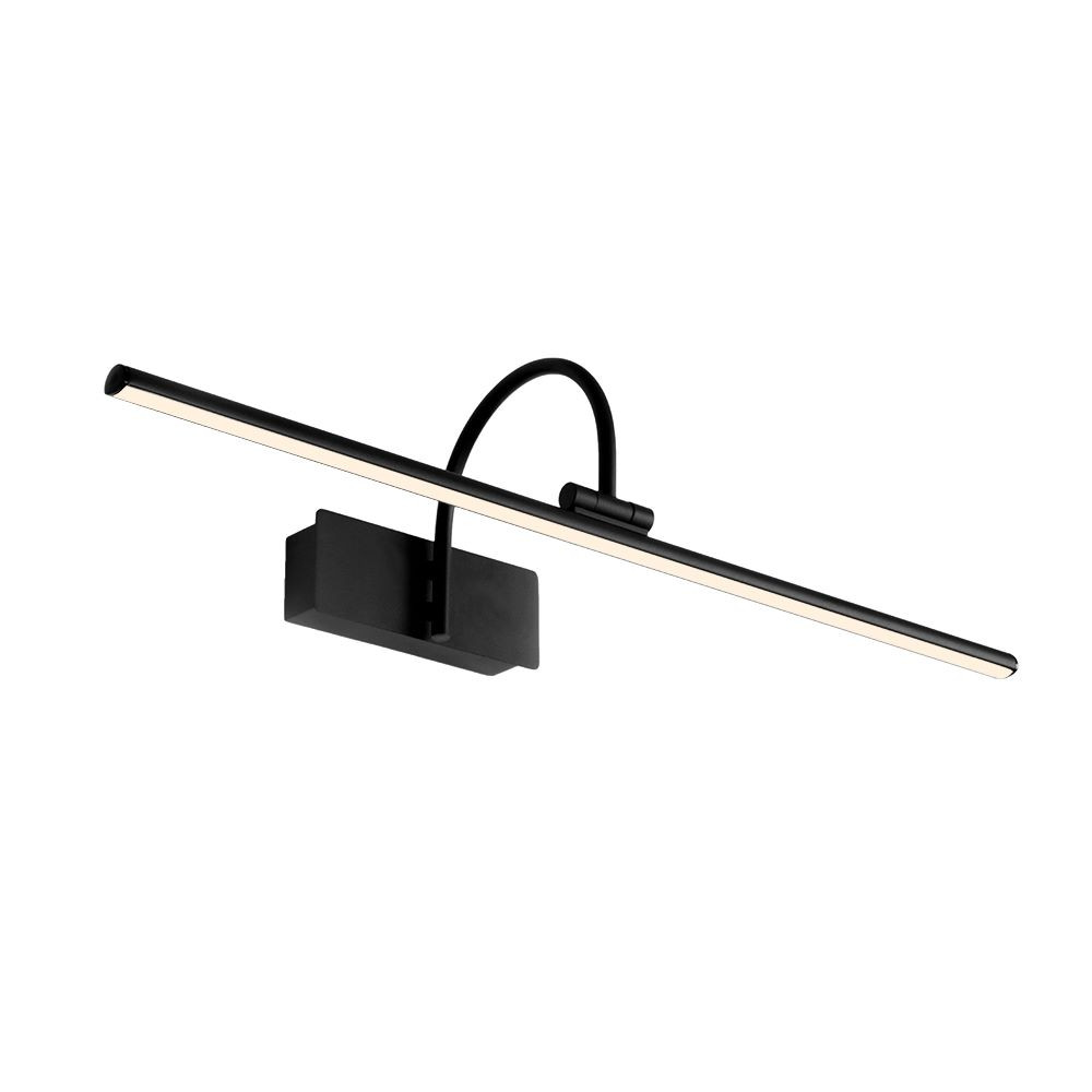 Schilderij/spiegel lamp 12w 908lm 3000k zwart