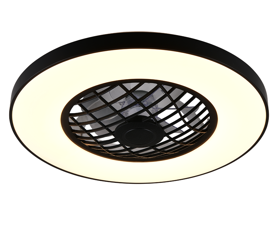 LINKöPING R64462102 Plafondventilator 45w 5600lm RGB+W Zwart