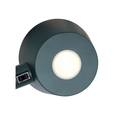 Bureaulamp Tafellamp E27 Metallic Groen