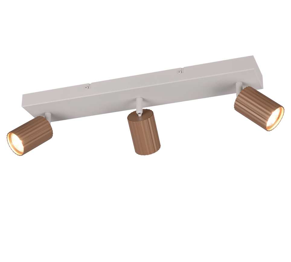 867700365 SOKA Spot 3xGU10 koffie