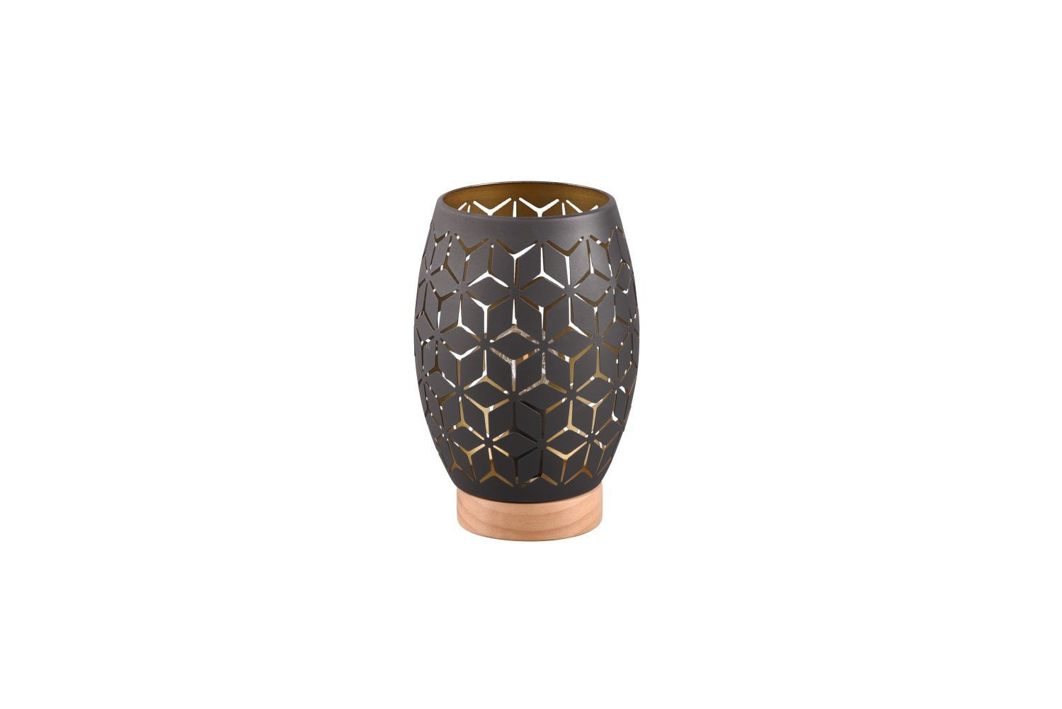 R51571080 BIDAR Tafellamp E27 zwart (binnen goud)