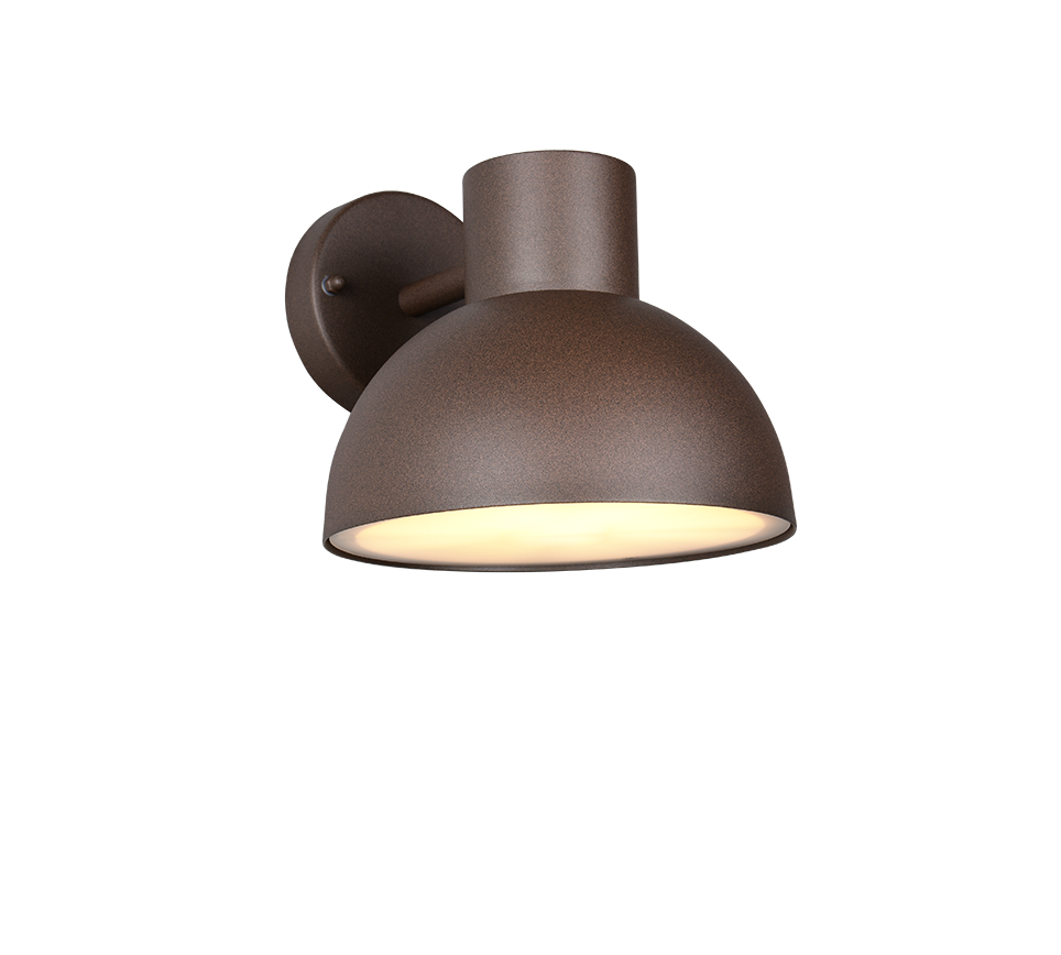 262360124 ELBE Tuinlamp E27 roestbruin