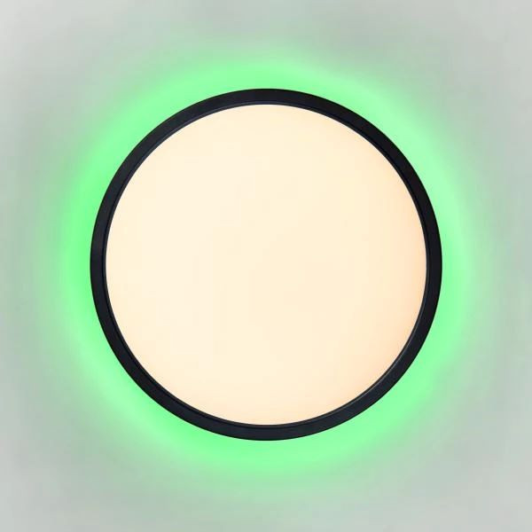 07120/22/30 CASTOR Plafondlamp 20w 2000lm RGBW zwart