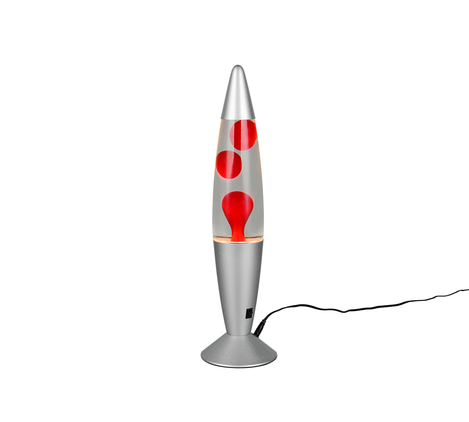 R50079110 VESUV LED Lavalamp 21w 260lm 3000k grijs rood