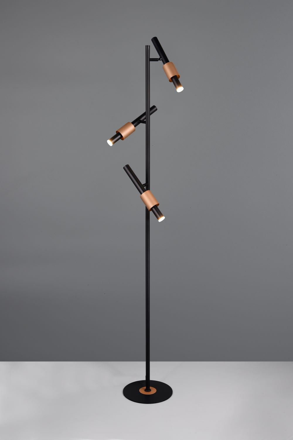 455310332 IKARIS Vloerlamp 3x4,5w 450lm CCT zwart