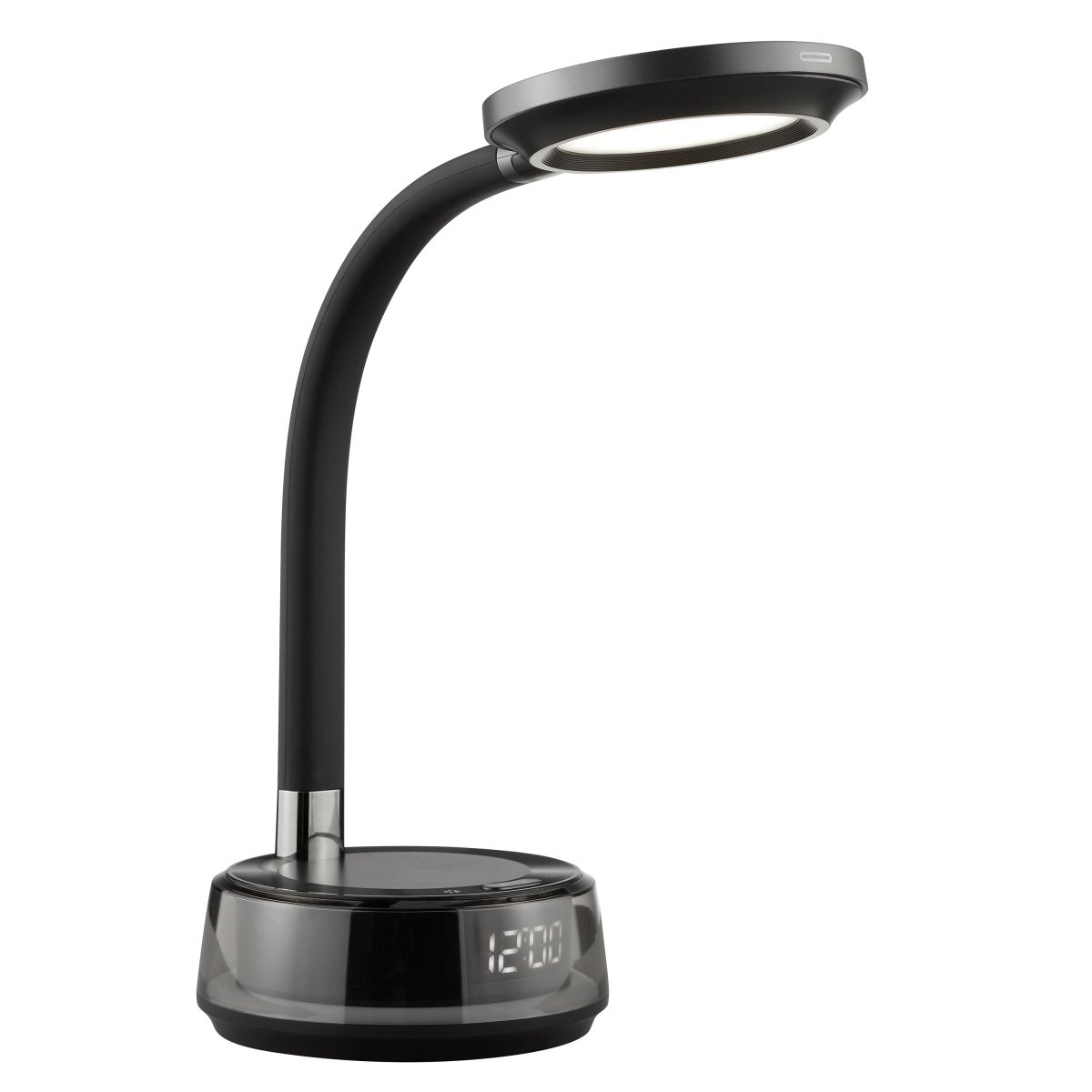 G60216/06 MOONGLOW Bureaulamp 12w 790lm CCT RGB DIM WC USB