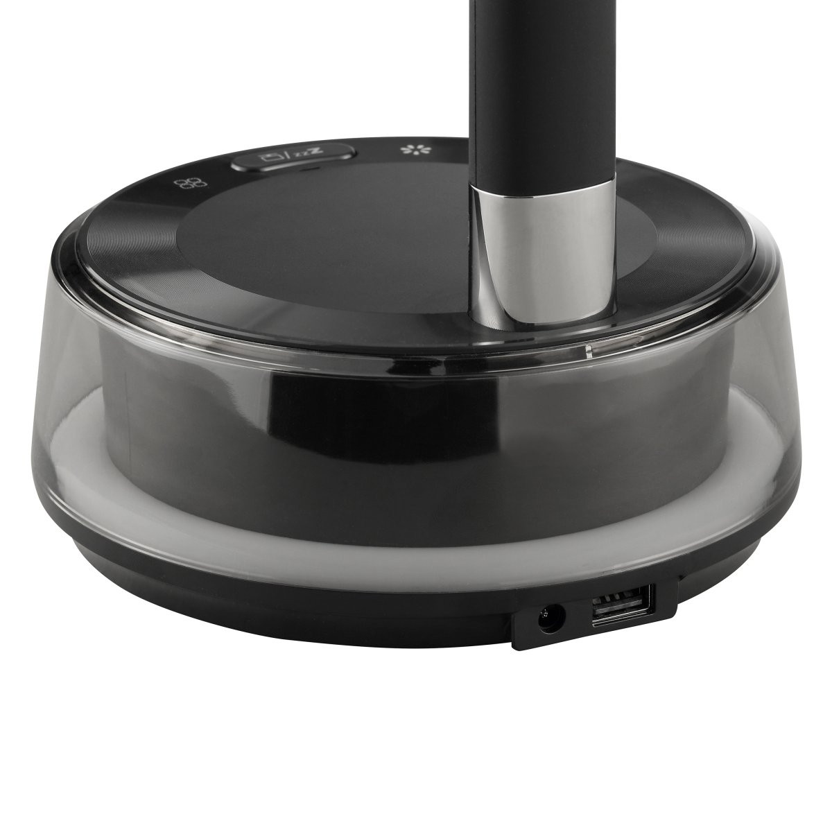 G60216/06 MOONGLOW Bureaulamp 12w 790lm CCT RGB DIM WC USB