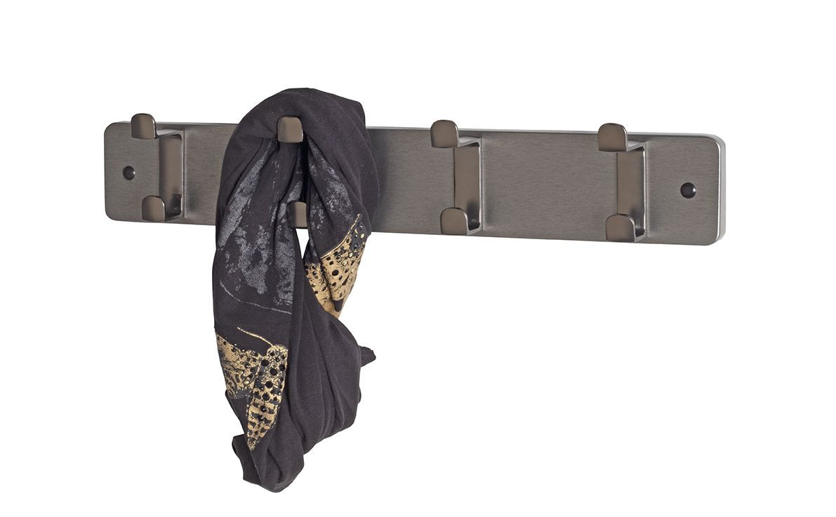 Kapstok Freddy grijs 4 haken 55700