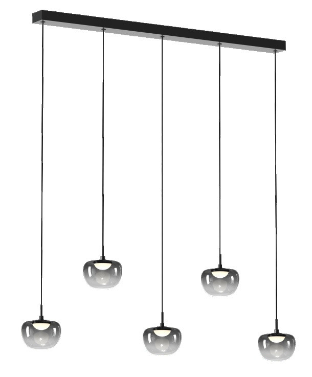 0226/05/30 TARINGO Balk 24w 2600k zwart smoke