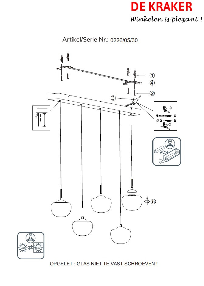 0226/05/30 TARINGO Balk 24w 2600k zwart smoke