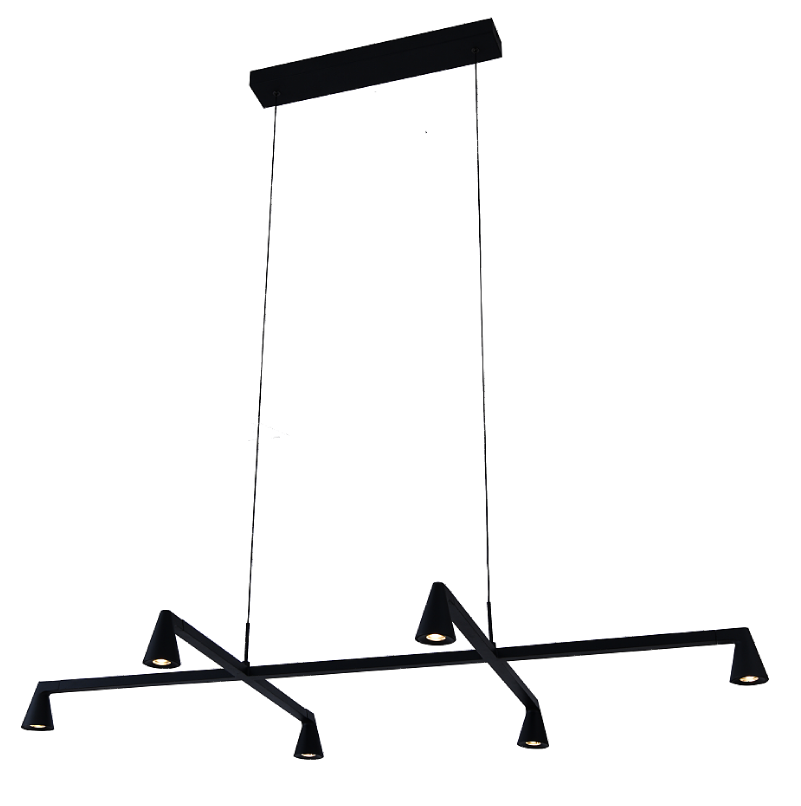 Pendel 29w 2700lm 3000k zwart