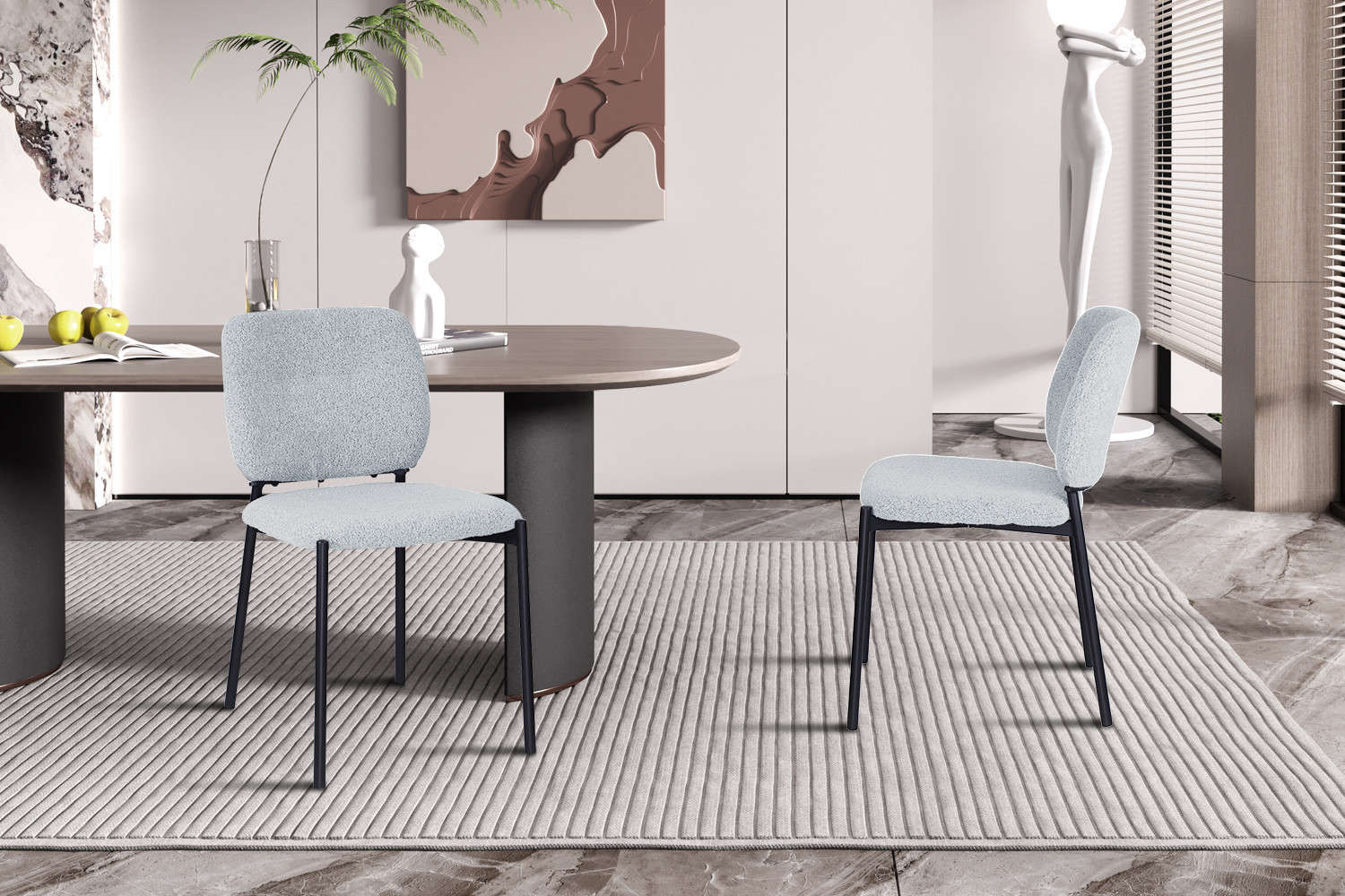 Stoel Sophia Licht grijs