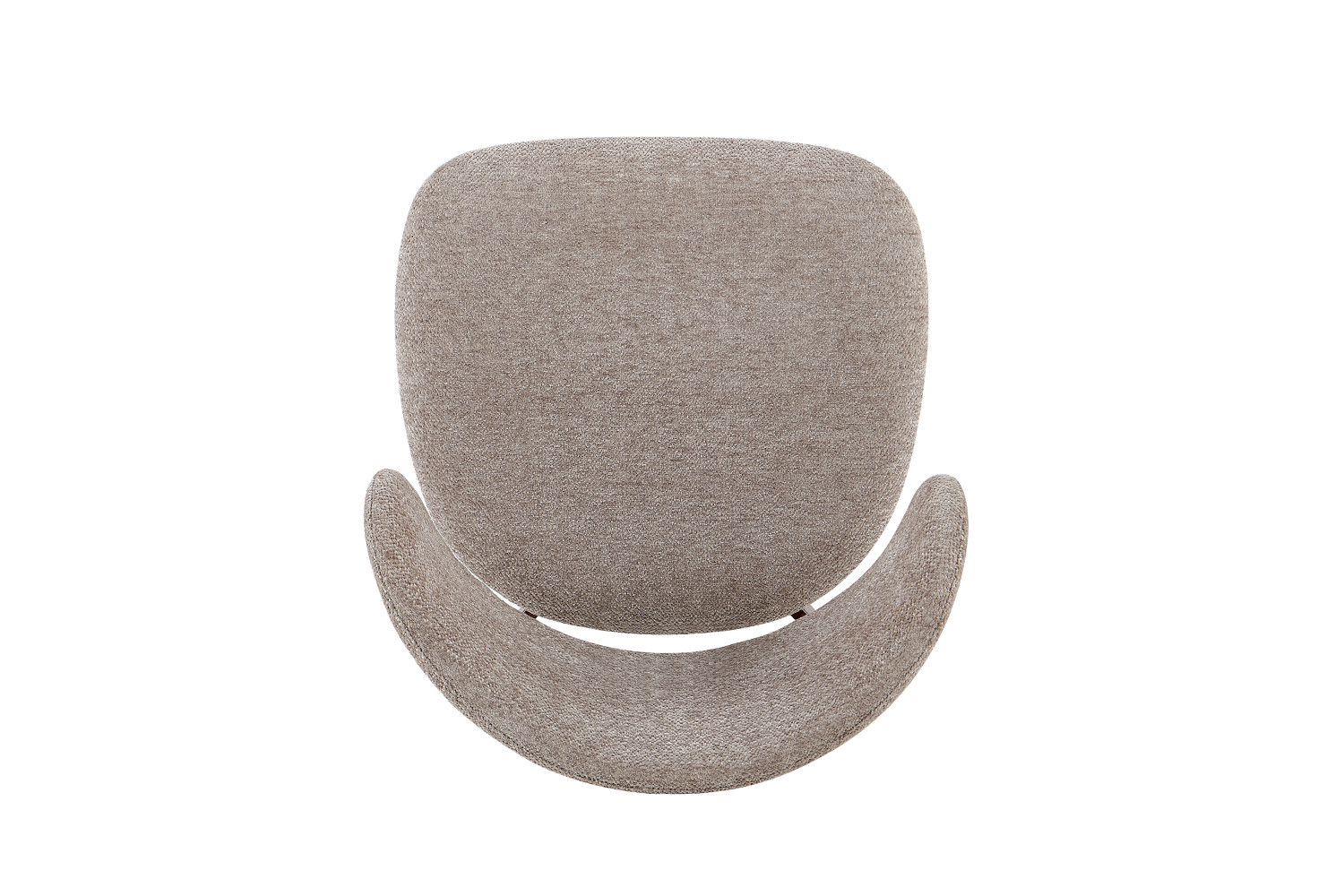 Stoel Bahia walnoot stof zand