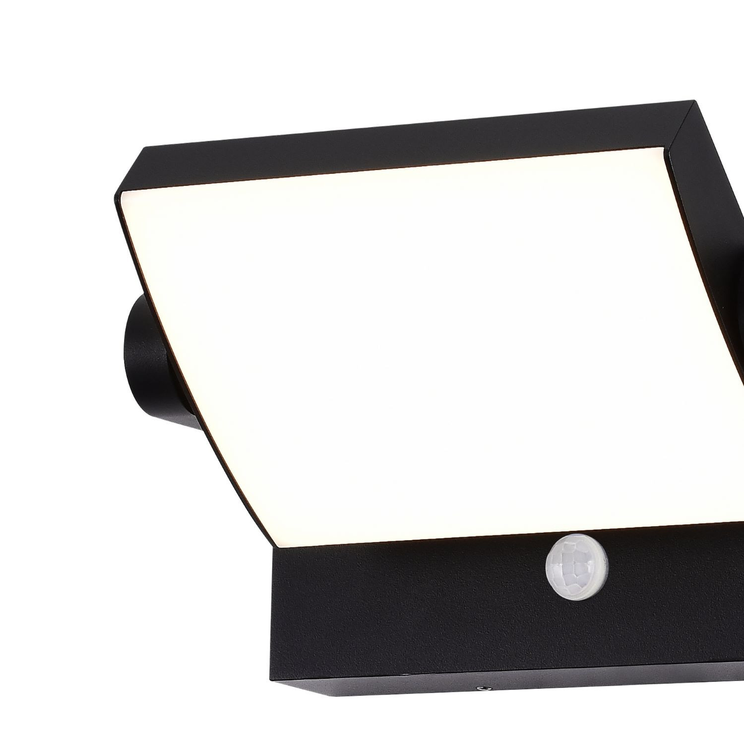 Tuinlamp IP54 PIR 20w 1700lm 3000k Zwart