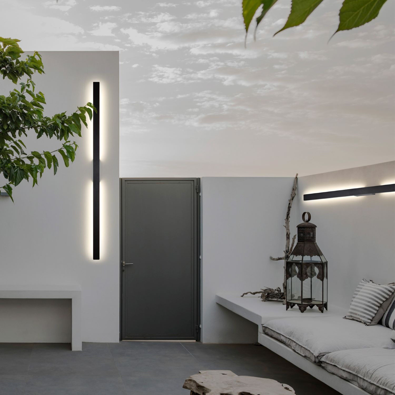 Plafond/Wandlamp 20w 1900lm Warm Zwart