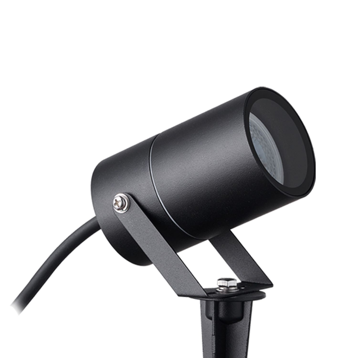 Tuinspot GU10 IP65 Zwart (wand of spies)