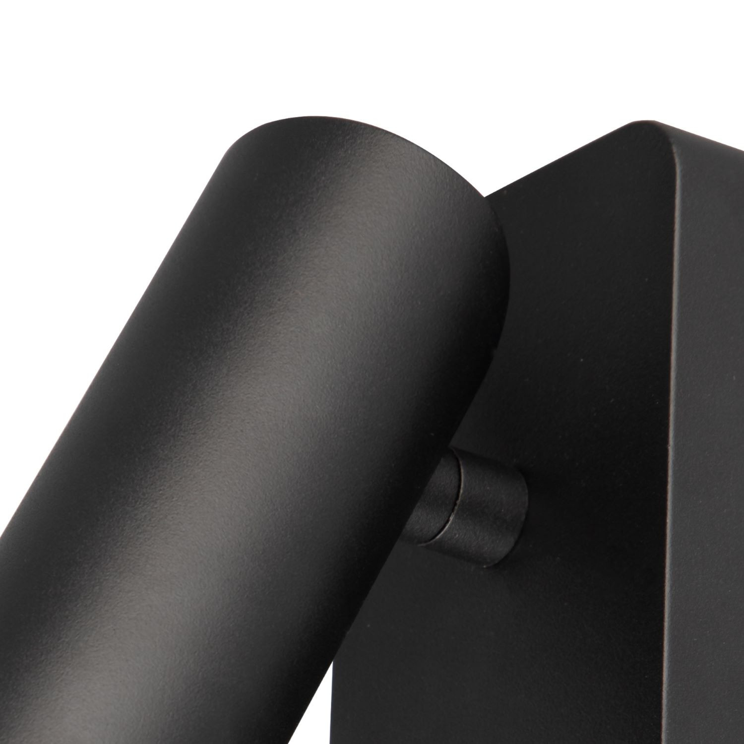 Spot miniGU10 zwart + schakelaar