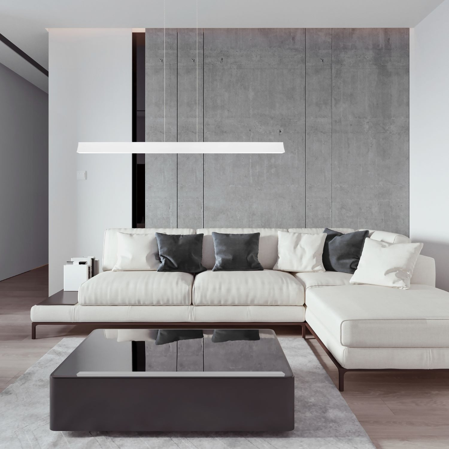 Hanglamp 38w 2850lm 3000k wit