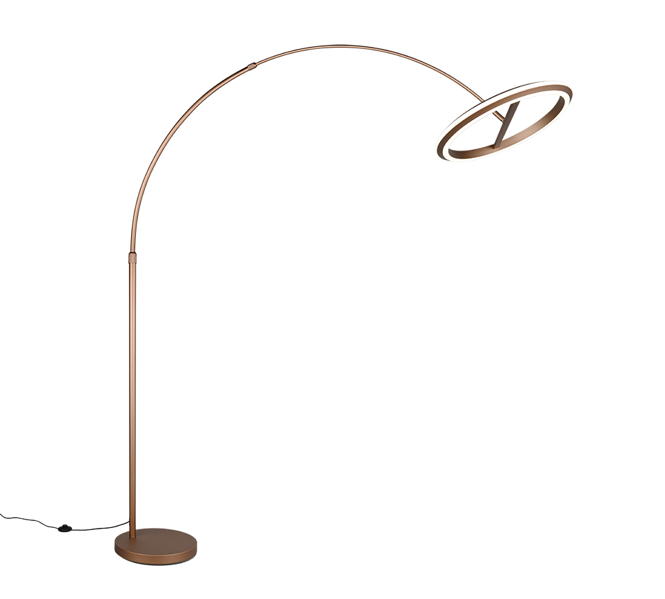 442410165 AMADOR Booglamp 21w 2400lm CCT koffie