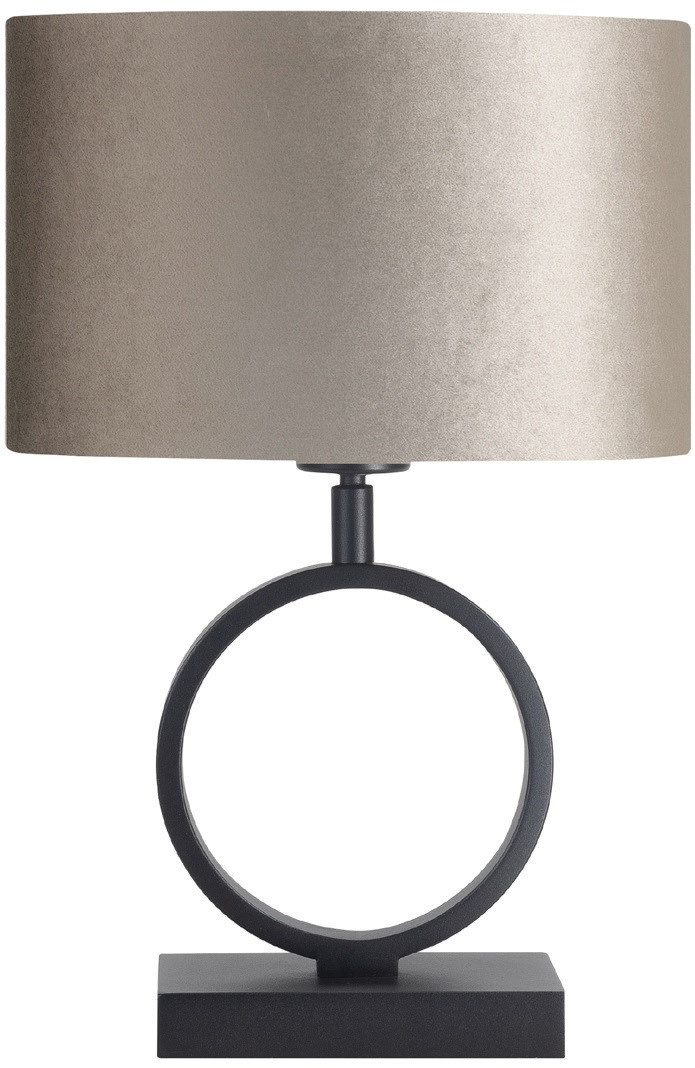 Voet tafellamp E27 zwart