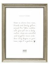 Retro fotokader in zilverkleur met parelbiesje 15X20