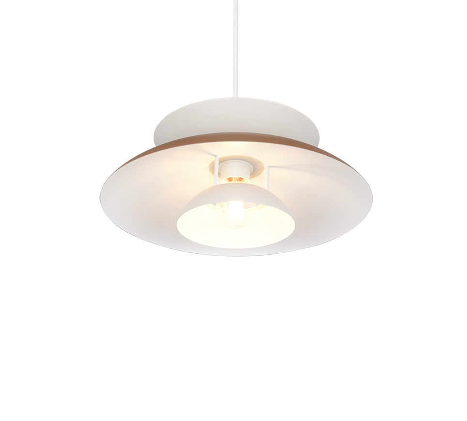 R36841965 AMARILA Pendel E27 koffie+greige