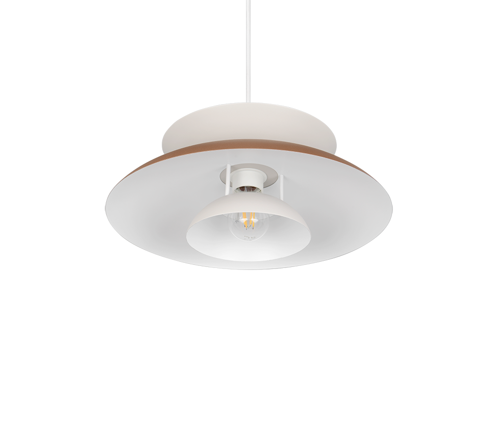 R36841965 AMARILA Pendel E27 koffie+greige