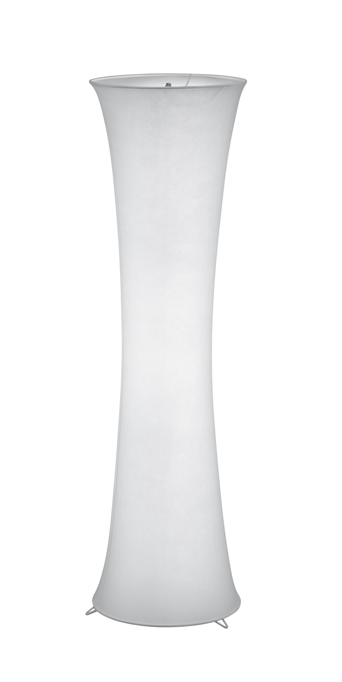 R40172001 GRAVIS Vloerlamp 2xE27 wit stof