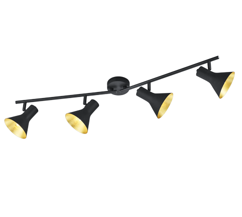 R80164002_NINA Spot 4xE14 zwart goud