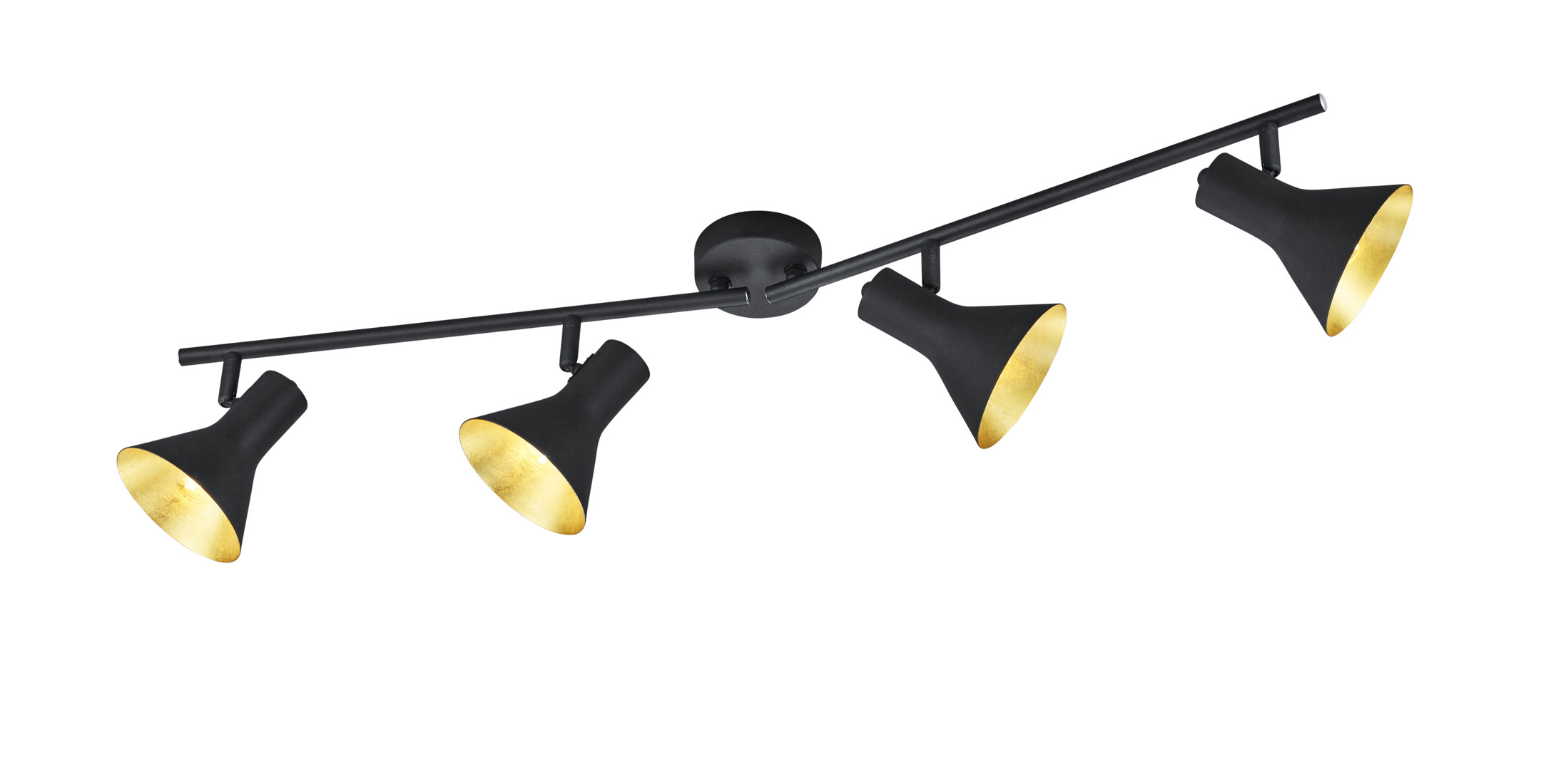R80164002_NINA Spot 4xE14 zwart goud
