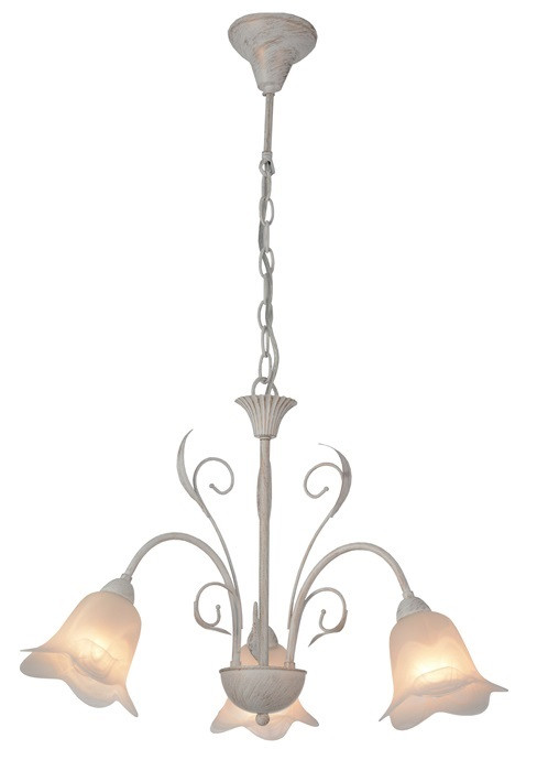 3416154 SURYA Luster 3xE14 antiek wit
