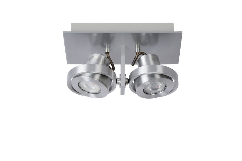 17906/11/12 Spot LANDA II 2xGU10 LED 5w alu