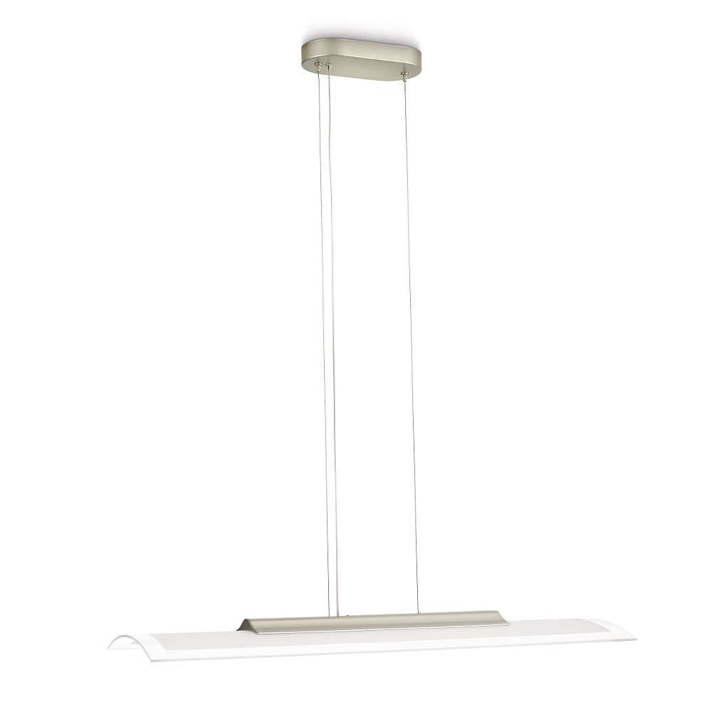 Luster LED grijs 6x2w 590lm 2700k