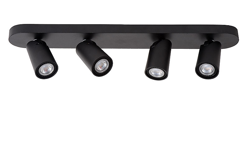 23954/21/30 XYRUS Spot GU10 4x5w 320lm 3000k zwart