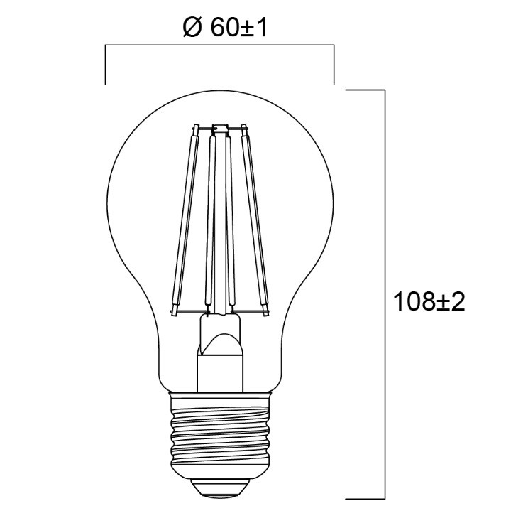 0029323 ToLEDo Standaard 4,5w 470lm 827 E27 Helder