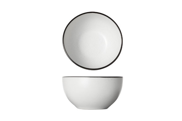 Kommetje Speckle wit D14XH7.2CM