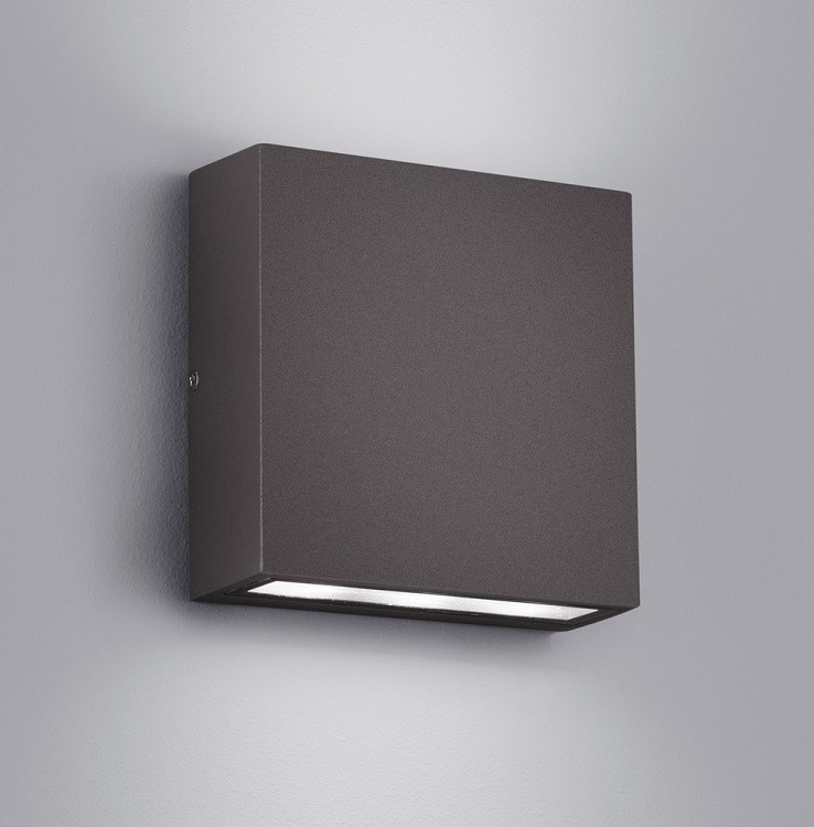 229360242 THAMES Wandlicht 2×180lm 3w 3000k antraciet