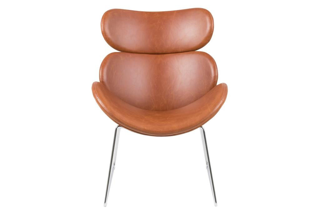 Zetel Cazar lederlook vintage brandy