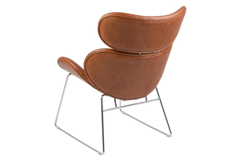 Zetel Cazar lederlook vintage brandy